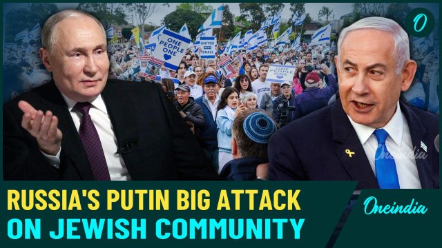 VIDEO: Putin's Rare Attack On Ethnic Jews Says Community Tearing Apart Russian Orthodox Church|Watch