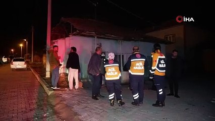 Alkol rezaleti! Evini ateşe vermeye kalktı