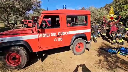 Mesoraca, esercitazione SAF nella Riserva naturale regionale del Vergari: Vigili del Fuoco e tutela ambientale in azione