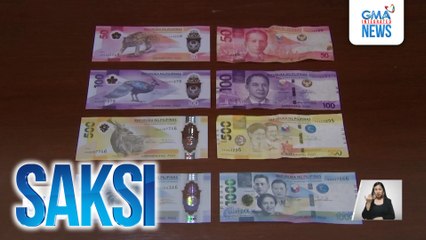 Bagong polymer banknotes ng BSP, mga hayop at halaman na ang tampok | Saksi