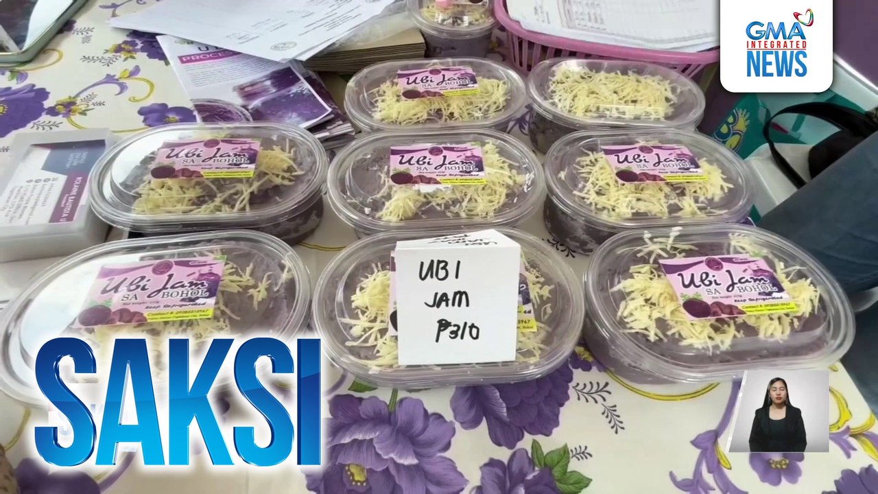 Iba't ibang uri ng ube at mga produktong gawa rito, tampok sa "Ube Festival 2024" | Saksi