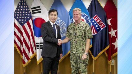 국방장관 대행, 미 인태사령관 접견..."한미일 안보협력 강화" / YTN