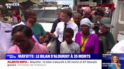 Mayotte: le bilan humain passe à 35 morts et 67 blessés graves