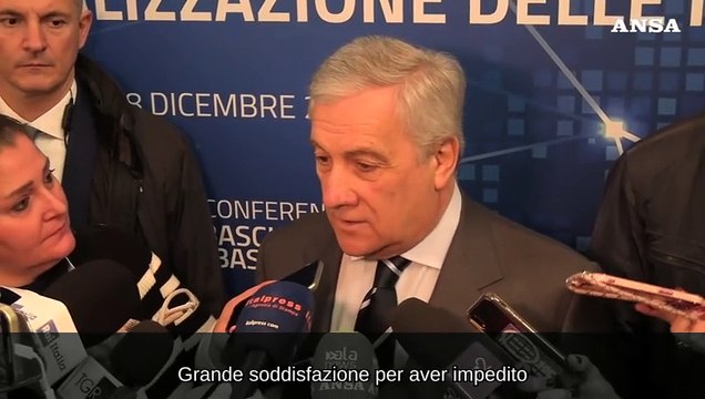 Tajani: Soddisfatti della manovra, abbiamo convinto gli alleati