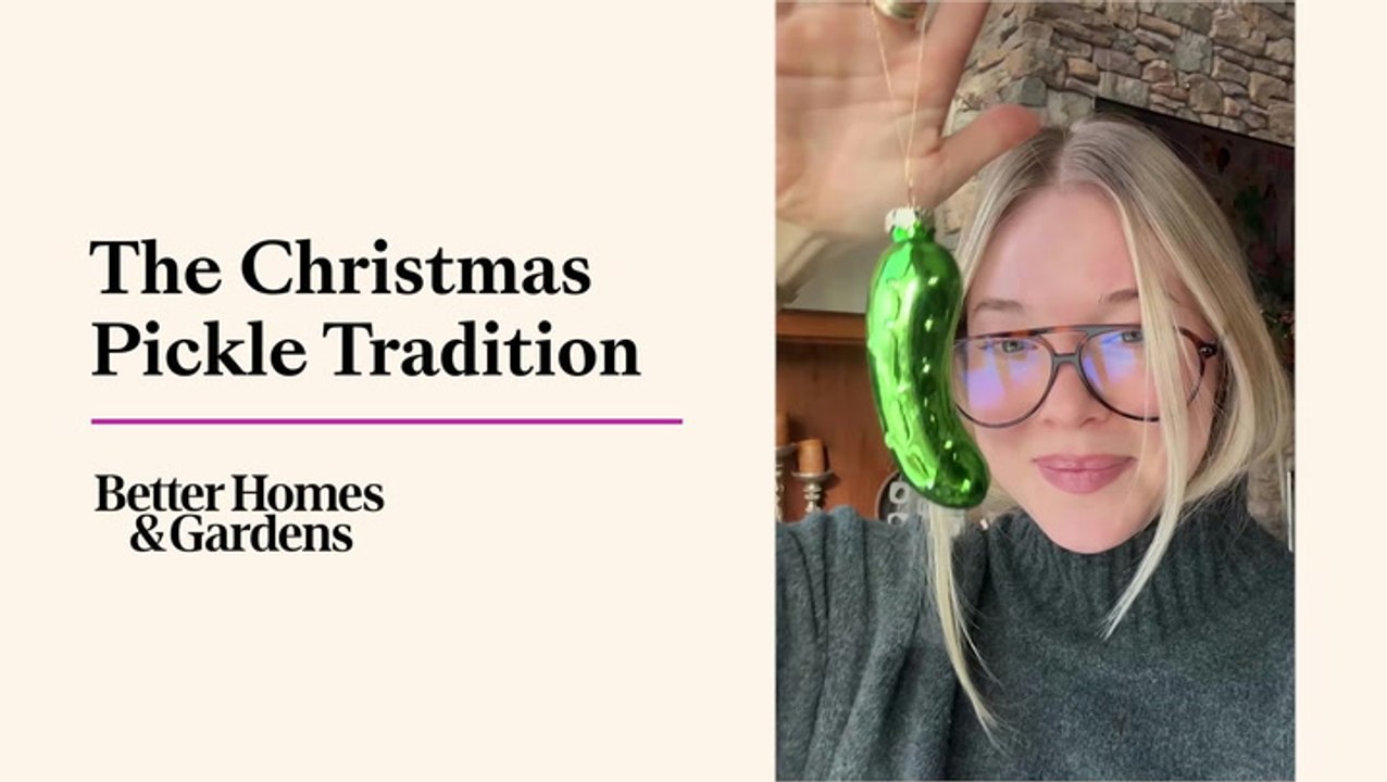 The Christmas Pickle Tradition