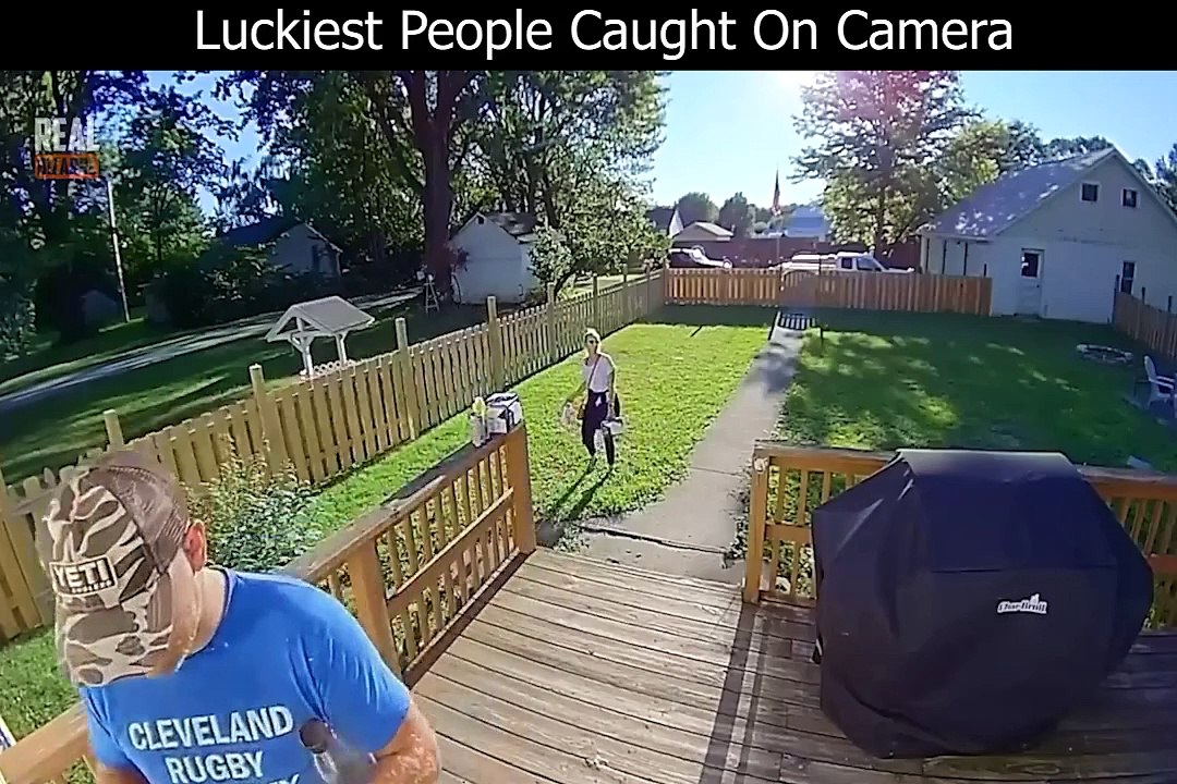 Luckiest People Caught On Camera!