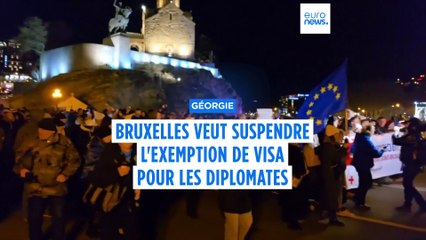Géorgie : Bruxelles va suspendre l'exemption de visa pour les diplomates