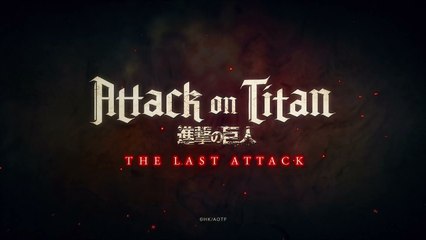 Attack on Titan: The Last Attack - Tráiler Fecha de Estreno