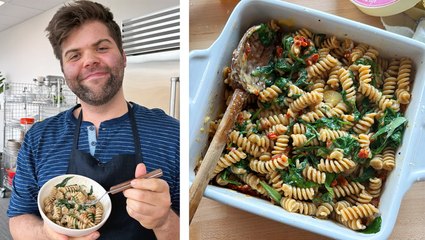 How to Make Baked Brie and Sun-Dried Tomato Pasta