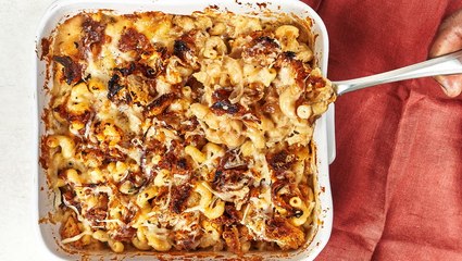 How to Make French Onion Mac and Cheese