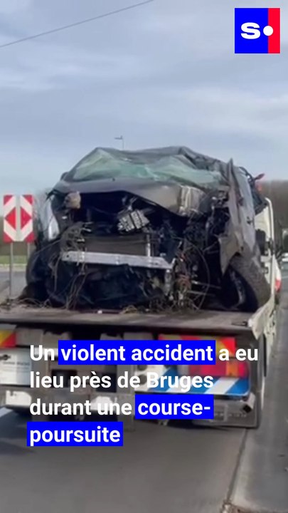 Course-poursuite après une tentative d’enlèvement ce midi à Forest : le véhicule fait une violente sortie de route