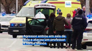 Ataque com faca em escola em Zagreb mata criança de sete anos e provoca vários feridos