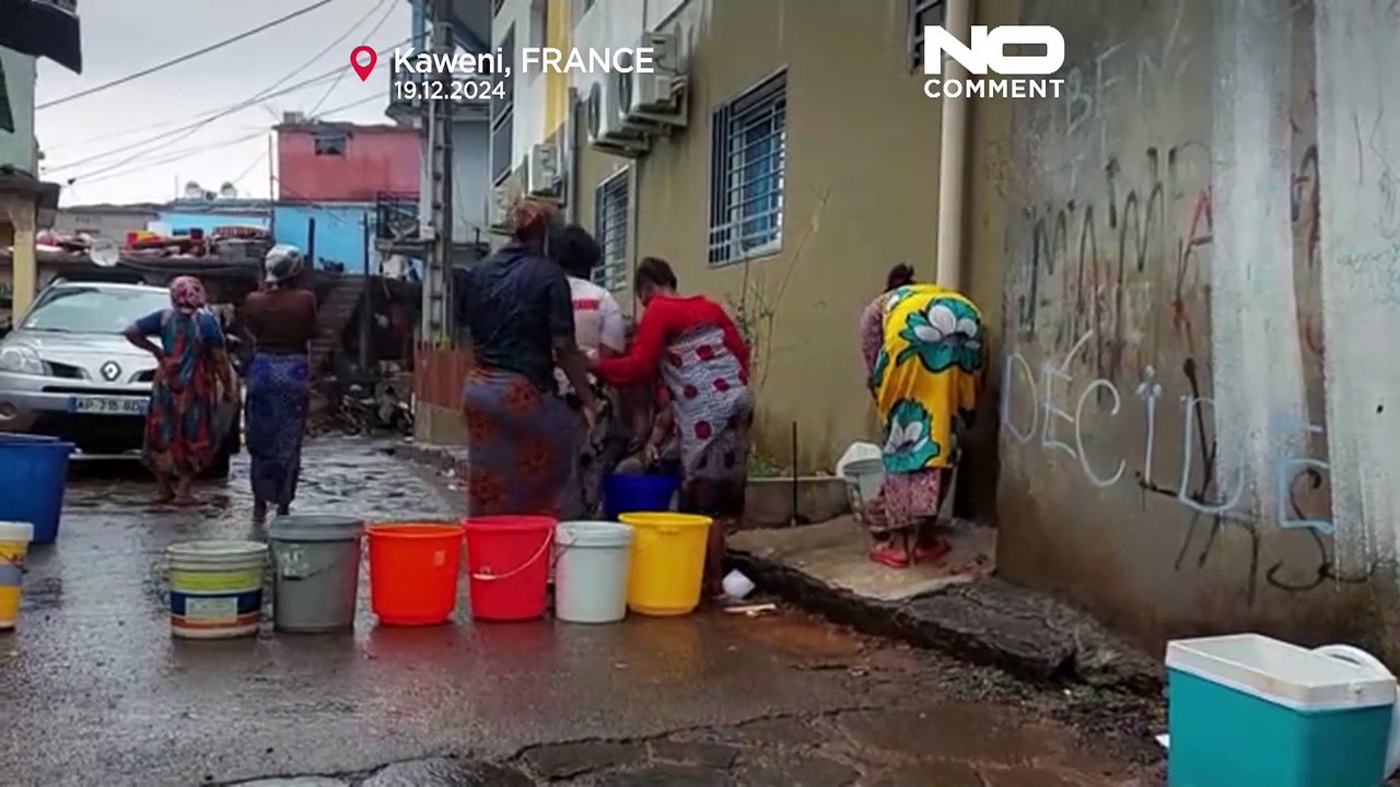 NO COMMENT: En Mayotte empezó a llover de nuevo, los mahorais han sufrido escasez de agua