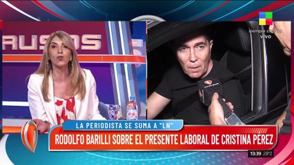 Rodolfo Barilli sobre el cambio de canal de Cristina Pérez: "Podría ser un divorcio televisivo con buena relación"