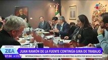 Juan Ramón de la Fuente continúa su gira de trabajo en Estados Unidos