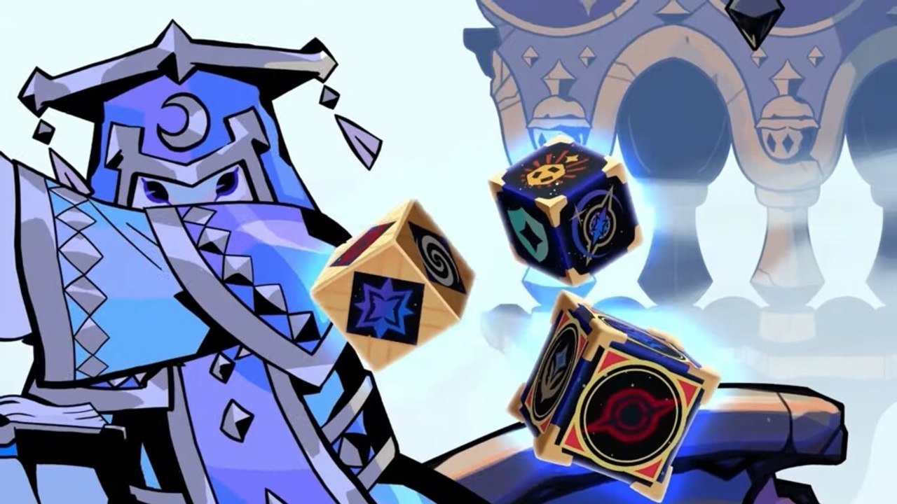 Der Deckbuilder Astrea: Six-Sided Oracle gibt euch statt Karten Würfel in die Hand