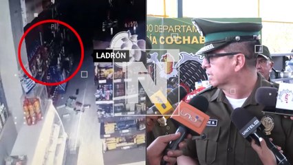 VIDEO: Así fue el robo a la sucursal de Emapa, el ladrón tardó sólo ‘dos minutos’