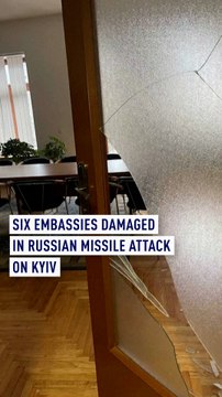 Palestinian and 5 other embassies hit in Russian missile attack on Kyiv – Ukraine