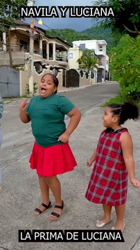 La prima de luciana #humor #navilayluciana #navidad