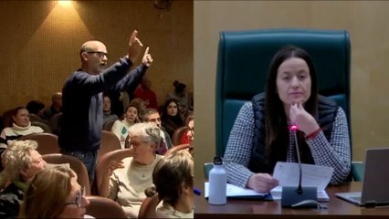 DANA | Tensión y duras palabras de los vecinos de Catarroja en el primer pleno tras la tragedia