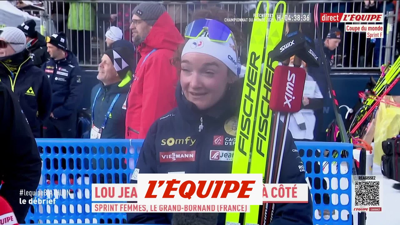 « J'ai été lâche et peureuse » : un tir debout fatal à Jeanmonnot  - Biathlon - CM (F)