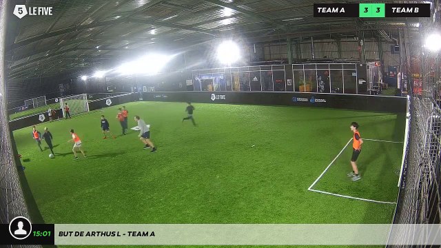 But de Arthus L - Team A