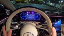 Mercedes-Maybach S580 ｜ POV NIGHT DRIVE