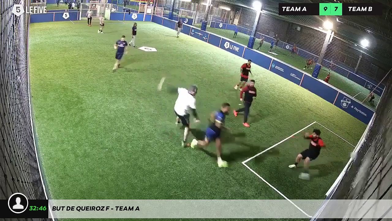 But de Queiroz F - Team A