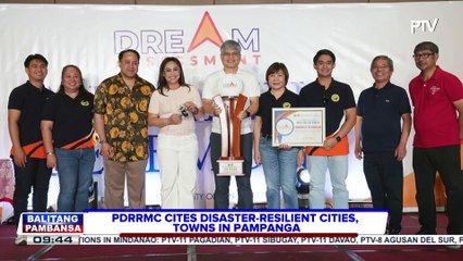 PDRRMC cites disaster-resilient cities, towns in Pampanga