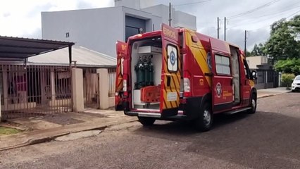 Adolescente ferido no banheiro é socorrido pelo Siate no Paulo Godoy