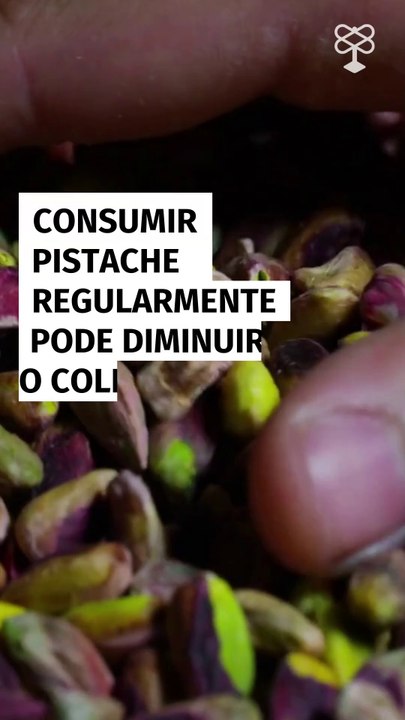 Consumir pistache regularmente pode diminuir o colesterol LDL e prevenir doenças cardíacas