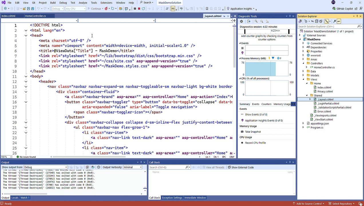 F24_PROG1322_01.3_First Demo Part 1 - MVC Project Structure