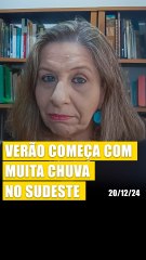 🌧️ Verão começa com muita chuva no Sudeste