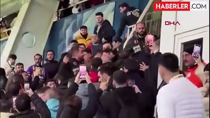 Fenerbahçe maçı sonrası olay: Taraftarlar ile yöneticiler birbirine girdi