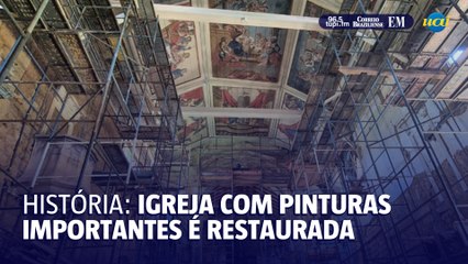 Revitalização de igreja revela tesouros da arte sacra