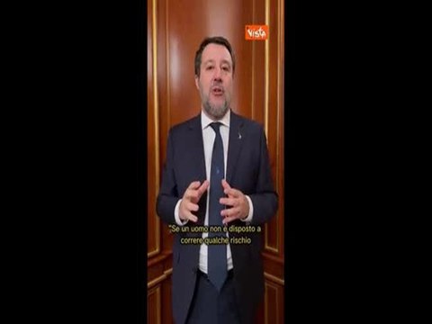 Open Arms, Salvini: Grazie, grazie, grazie, mai mollare