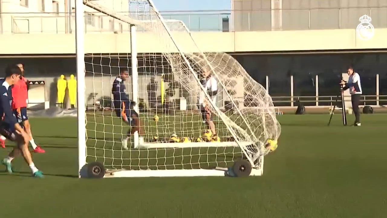 Entrenamiento Real Madrid