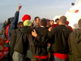 STADE TOULOUSAIN MARSEILLAISE SUR LE PON DU BATEAU