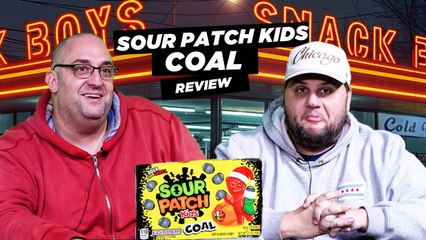 Sour Patch Kids Got Into The Christmas Spirit With Sour Patch Coal