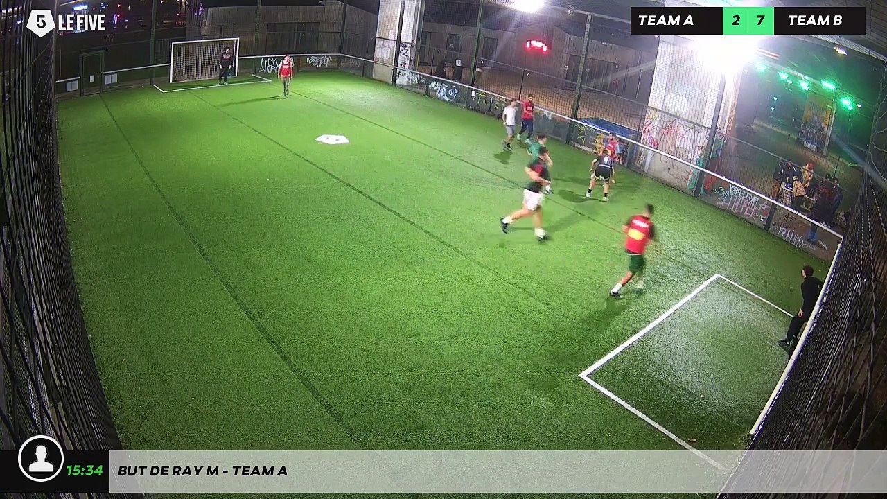 But de Ray M - Team A