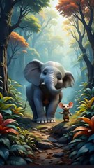Animal Adventure The Quest for the Magical Treasure  Exciting Story