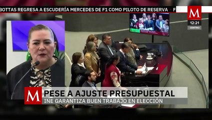 Taddei admite que la reducción presupuestal para la elección judicial representa un reto: "No es sencillo"
