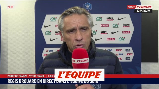 Brouard : «La victoire de Lille est amplement méritée» - Foot - Coupe de France - Rouen