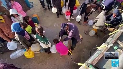 Cada vez menos palestinos en Gaza tienen acceso al agua potable suficiente, denuncia HRW