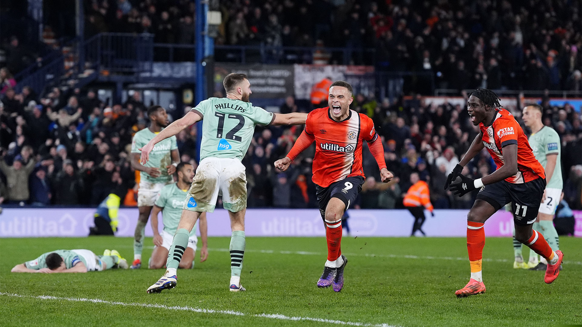 Luton Town v Derby County