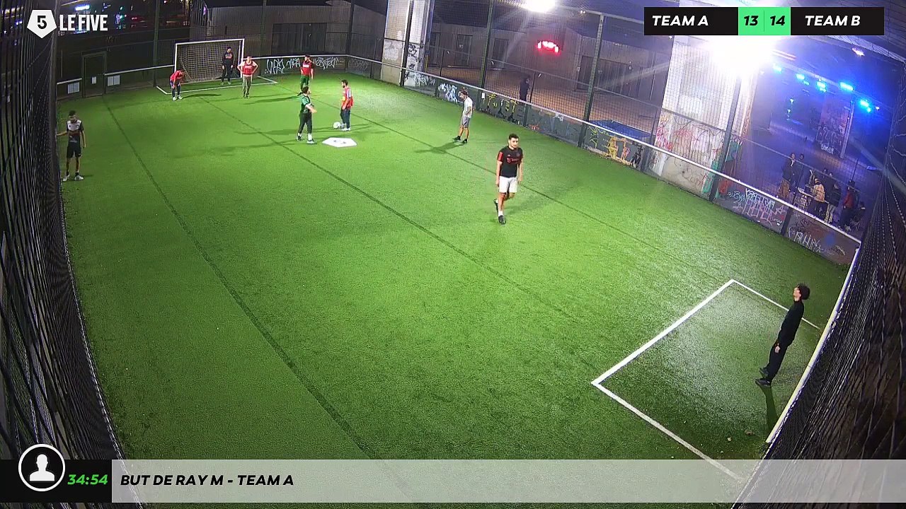 But de Ray M - Team A