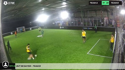 But de Sayed - Team B