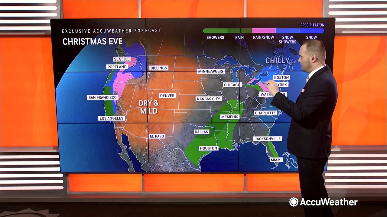 It's going to be a warm Christmas this year, but could you see a white Christmas?