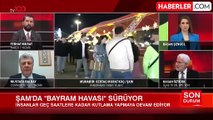 Şam'da Bayram Havası: Esad Gitti, Lunaparklar Doldu! tv100 muhabiri canlı yayında aktardı