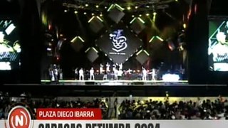 Caraqueños disfrutan en familia con concierto “Caracas Retumba” en las Navidades 2024